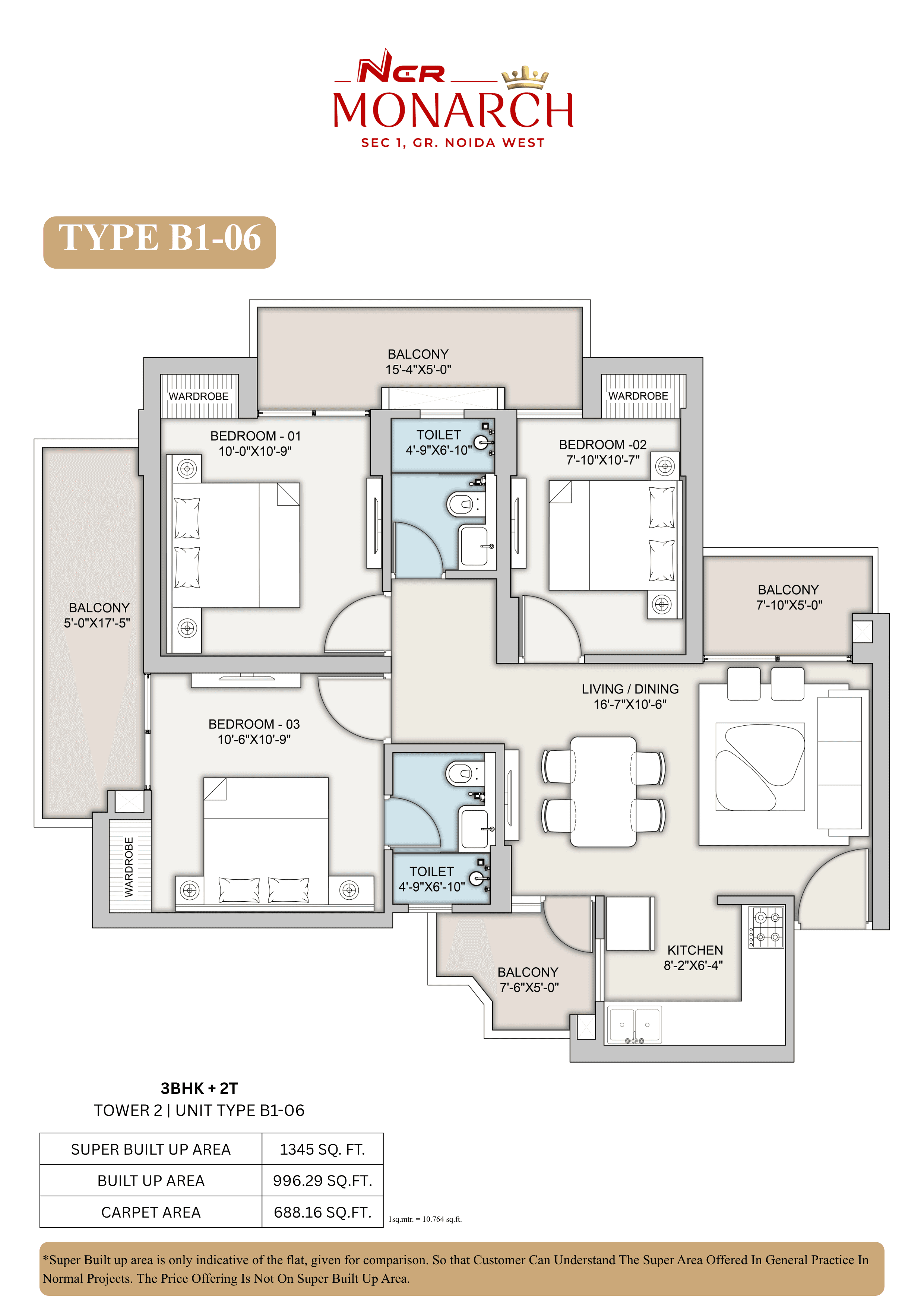 Type B1-06 Floor Plan